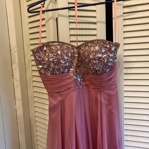 Pink Prom Dress - Picture 2 of 4